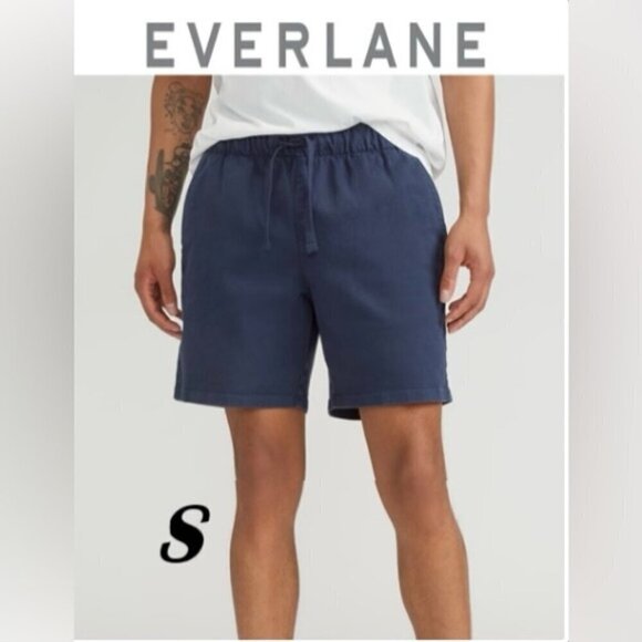 Everlane - Men's The 7" Easy Short - Navy. Size: Small. NIB. (1606) - Picture 1 of 13